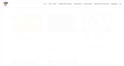 Desktop Screenshot of frisbeedisccollection.com